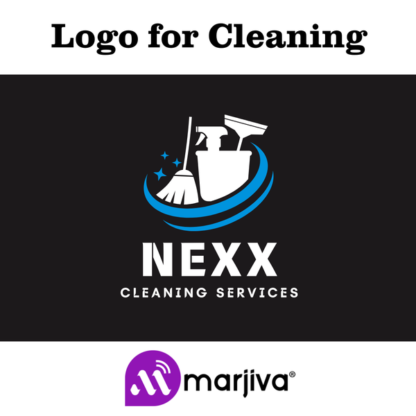 Custom Logo Design for Cleaning Companies