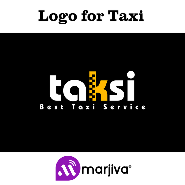 Custom Logo Design for Taxi and Transportation